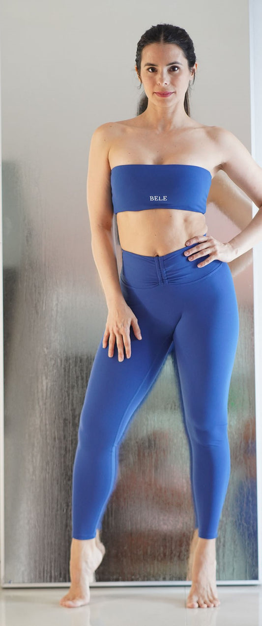 String Tube Top Navy Set